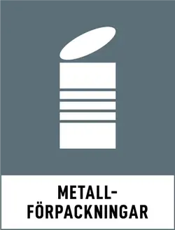 Nationell symbol för metallförpackningar