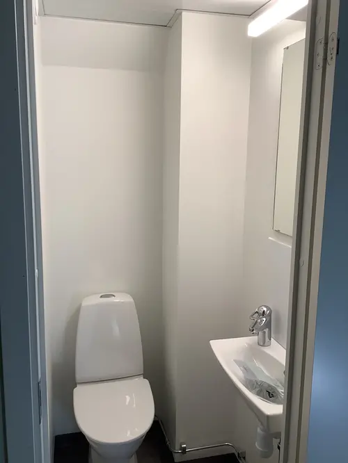 Nyrenoverad wc